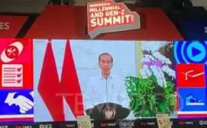 Jokowi: Generasi Milenial dan Z Calon Pemimpin Masa Depan