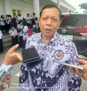 Kadisdik kota Palembang, Ansori hadiri HUT PGRI ke-78.