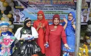 Berlangsung Meriah, SD Negeri 109 Palembang Gelar Karya P5