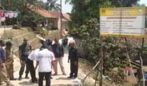 Betonisasi  Dana Samisade, Desa Cileuksa TA 2023 Tahap I, dan ll.