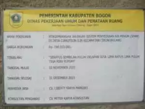 Proyek Pembangunan (SPAM) "ABAIKAN" Pemdes