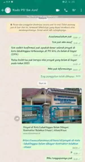 DPD LAI Sum-sel dukung Upaya Polres OKU Timur usut Dugaan Korupsi di Dinas Pendidikan OKU Timur pada Tender Tahun 2020-2023