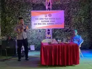 Silaturahmi Hangat Insan Media dan Bidang Humas Polda Sumsel di Guns.Cafe Kambang Iwak Palembang