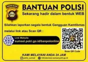 Berkat Aplikasi Banpol, Petugas Kepolisian Selamatkan Pengemudi Ojol