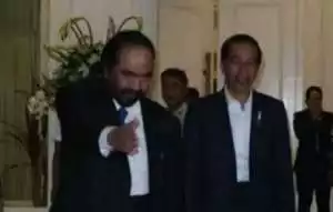 Ini Bocoran Pembicaraan Jokowi dengan Surya Paloh di Istana Negara