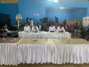 Kecamatan Cibungbulang Laksanakan Rapat Pleno Hasil Perhitungan Suara Pemilu 2024