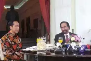 Jokowi Sebut Pertemuannya dengan Surya Paloh Jadi "Jembatan"