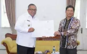 Bupati Sukabumi, H.Marwan Hamami Terima Entry Meeting BPK RI Perwakilan Jawabarat