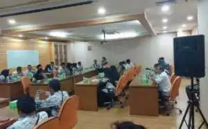 Audensi Forum Perjuangan Honorer Persatuan Guru RI (FPH-PGRI) di Kantor Kemen Dikbud Ristek