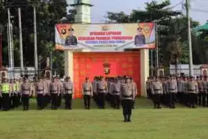 Kasat Binmas AKP. M. Dadang Rusnandar memperoleh kenaikan Pangkat Pengabdian menjadi Komisaris Polisi