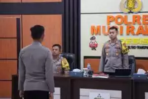 Tekan Tindak Kriminalitas, Kapolres Musi Rawas Buka Latpraops Pekat I Musi 2024