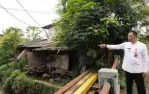  Pj Bupati Tangerang meminta Komisi V DPR RI agar mendorong  normalisasi dan penurapan Kali Sabi
