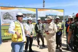 Mendadak ke IKN, Prabowo Cek Kesiapan untuk Upacara HUT RI