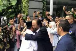 Sambut Kedatangan Prabowo, Nasdem Gelar Karpet Merah
