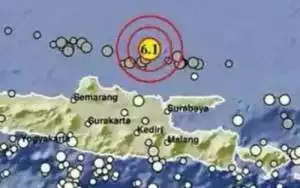 Surabaya Diguncang Gempa Magnitudo 6,1