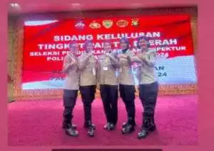 5 Polwan Lulus Seleksi SIP.,Salah satunya Polwan Personil Bidhumas