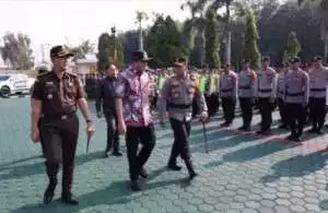 Bupati dan Kajari OKU Timur Ikuti Vidcon Operasi Pasar Murah dan GPM serta Launching Adhyaksa Peduli Anak Umang