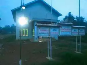 Pemdes Cabang Abung Raya, Abung Selatan, prioritaskan  pembuatan lampu jalan rumah warga TA 2024