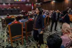 Keterangan Menteri Keuangan Sri Mulyani dalam Sidang Gugatan Pilpres di MK