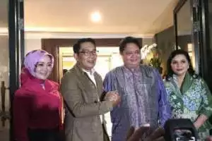 Airlangga: Ridwan Kamil Dapat Tiket Golkar dan Gerindra di Pilkada Jabar