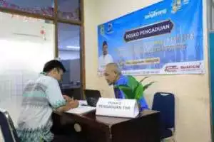Disnaker buka Posko Pengaduan ,Laporan pengaduan THR Lebaran di Kota Tangereng  tahun 2024   menurun Drastis 