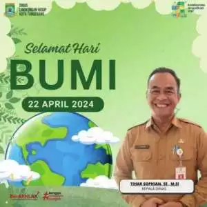  Hari Bumi se-Dunia, DLH Kota Tangerang ajak masyarakat untuk selalu menerapkan 3R (Reduce, Reuse, Recycle)