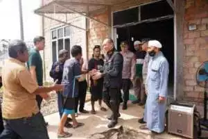 Kapolda Sumsel Tinjau Dua Lokasi Pembuatan Sumur Bor Bantuan Polri