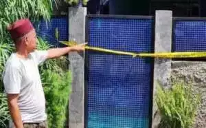 Suami habisi istri dengan gagang cangkul karena tak terima diceraikan