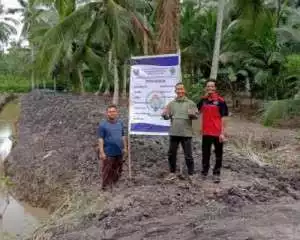 Pemdes Purwosari realisasikan Rehabilitasi Jaringan Irigasi guna tingkatkan Pengairan Persawahan