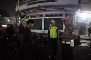Belasan Unit Sepeda Motor di Sukabumi Terjaring KRYD Polisi