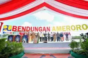 Cegah krisis air, Jokowi resmikan Bendungan Ameroro