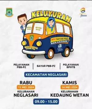  Memudahkan dan Mendekatkan Pelayanan PBB-P2 dan BPHTB juga konsultasi pajak, Baja & Nong Dara Sambangi Warga Kecamatan Neglasari