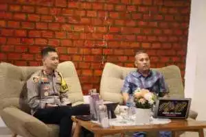 Bahas Persiapan Pilkada, Kapolres Musi Rawas Podcast Bersama Linggau Pos Online