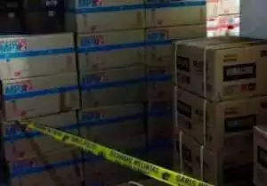 Polda Banten gerebek tempat produksi Oli Palsu di wilayah Tangerang