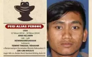 Pegi ganti nama selama pelarian, polisi pastikan tak salah tangkap