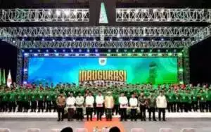 Presiden Hadiri Inaugurasi Ansor dan Pelantikan Pengurus Pusat GP Ansor 2024-2029 di GBK
