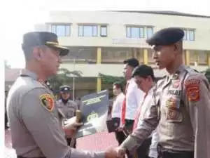 Kapolresta Bogor Kota beri Penghargaan Personil Berprestasi