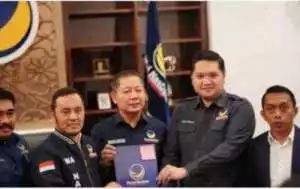 Arham Basmin Mattayang, Resmi Menerima Rekomendasi Nasdem sebagai Mesin Politik di pilbup luwu