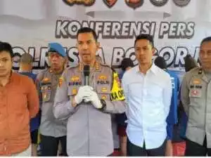 Polisi bekuk pelaku pembacokan dua pelajar di Bogor
