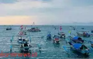 Dinas Perikanan Lepas Liarkan Ikan Dan Intervensi Penanganan Stunting Di Bojonggenteng