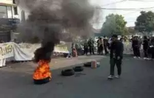 Kasus Vina dinilai penuh konspirasi, mahasiswa demo Polres Cirebon Kota