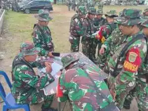 Kodim 0418/Palembang Gelar Uji Terampil Perorangan Jabatan Teritorial dan Intelijen Kodim 0418 Palembang