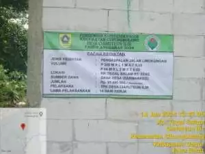Pemdes Ciaruteun Ilir Realisasikan pembangunan Fisik Bersumber Dari DD TA 1, 2024