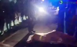 Gegara gagal menyalip, penumpang ojol tewas terlindas bus di Jalan Raya Bogor