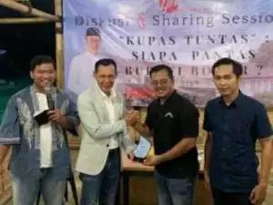 Diskusi siapa pantas Bupati Bogor, Jaro Ade: Masa depan Kabupaten Bogor di tangan para pemuda