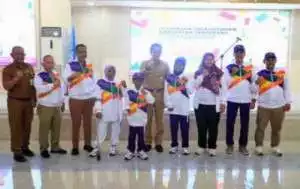 Pj Bupati Lepas Kontingen Kabupaten Tangerang ke Peparpeda VIII Banten