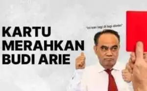 Ketika publik ingin "kartu merah"-kan Menkominfo Budi Arie
