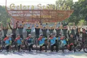 Bangun Soliditas Prajurit Dandim Palembang Mengikuti Kegiatan Olahraga Bersama Pangdam 