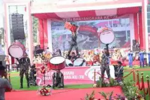 Peringatan Hari Bhayangkara Ke-78 di Mapolda Sumsel: Upacara Sederhana yang Bermakna dengan Siaran Langsung
