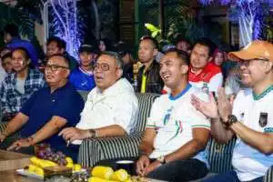 Tak hanya Nobar Euro 2024, Walikota Benyamin berikan doorprize  warga kecamatan Ciputat Timur